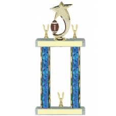 Trophies - #Football Shooting Star Spinner F Style Trophy